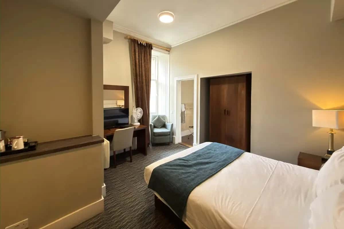 Standard Double Room with Queen Bed at Columba Hotel Inverness