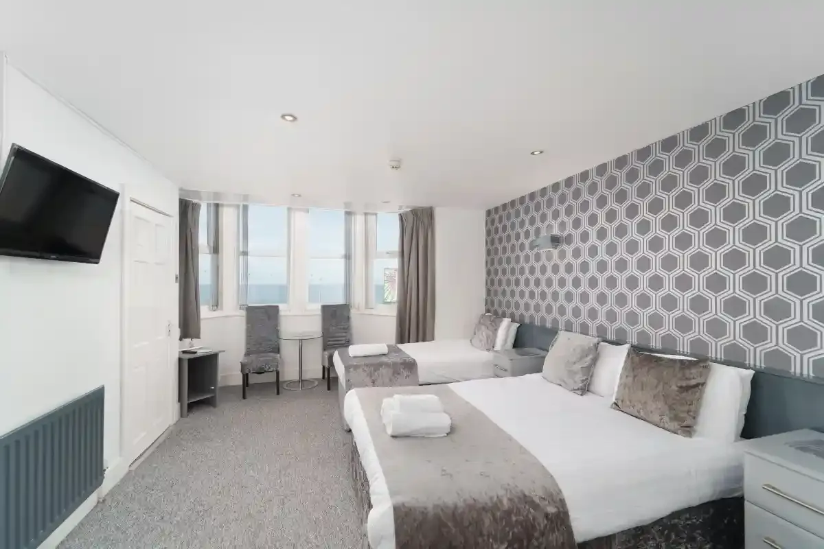 Quad Room in The Royal Boston Hotel Blackpool