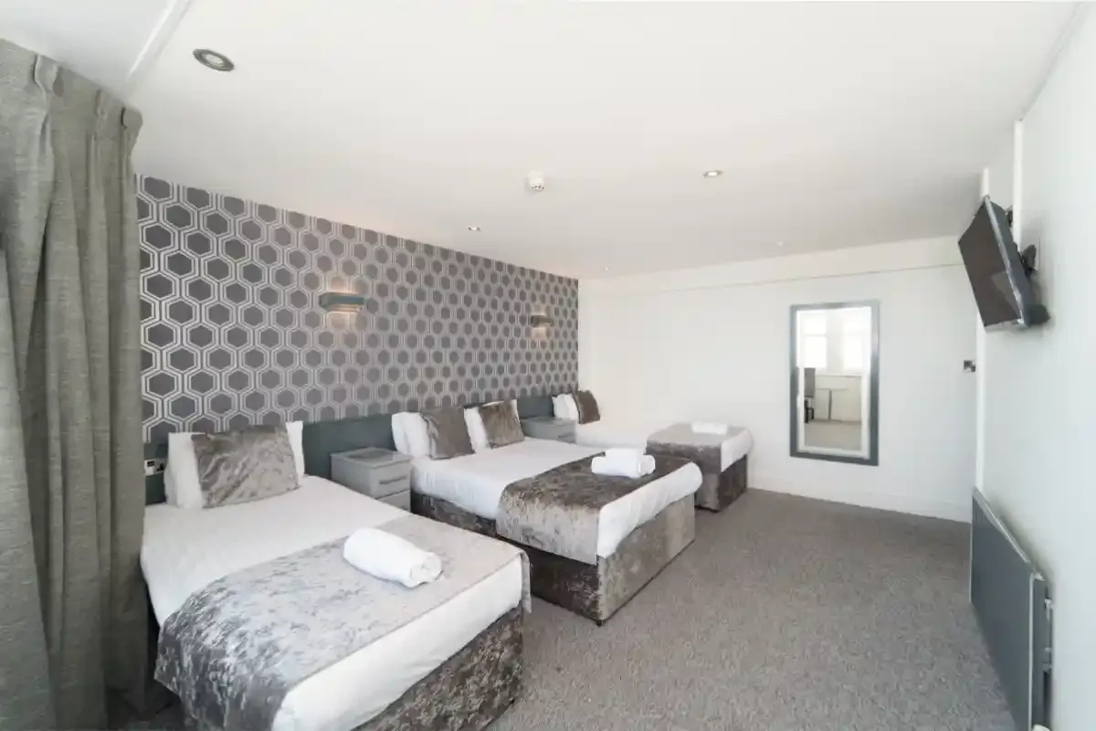 Quad Room in The Royal Boston Hotel Blackpool