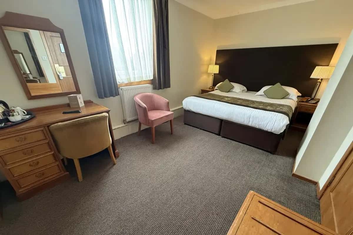 Standard Double Room with double bed at The Angus Hotel Blairgowrie