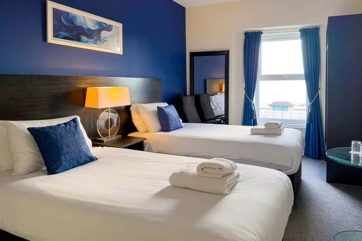 Twin Room in The Esplanade Hotel Paignton