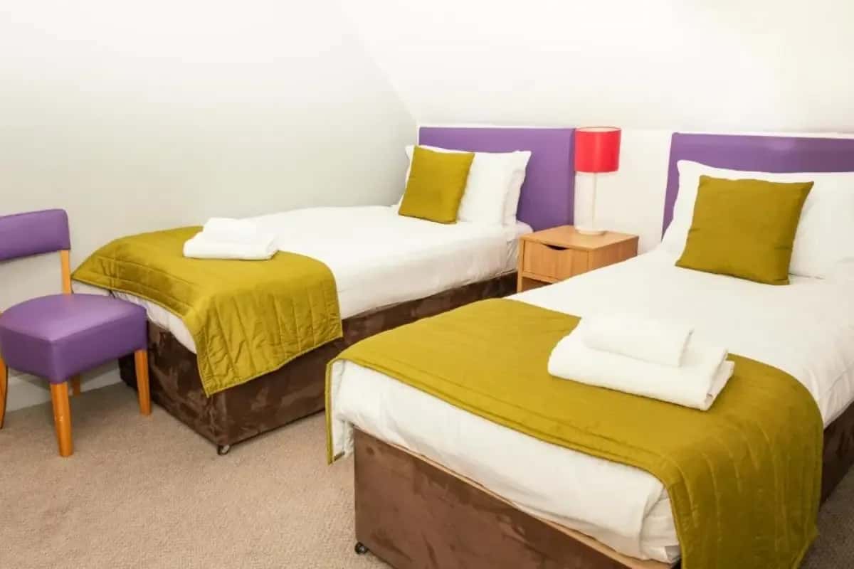 Twin Room at The Portpatrick Hotel