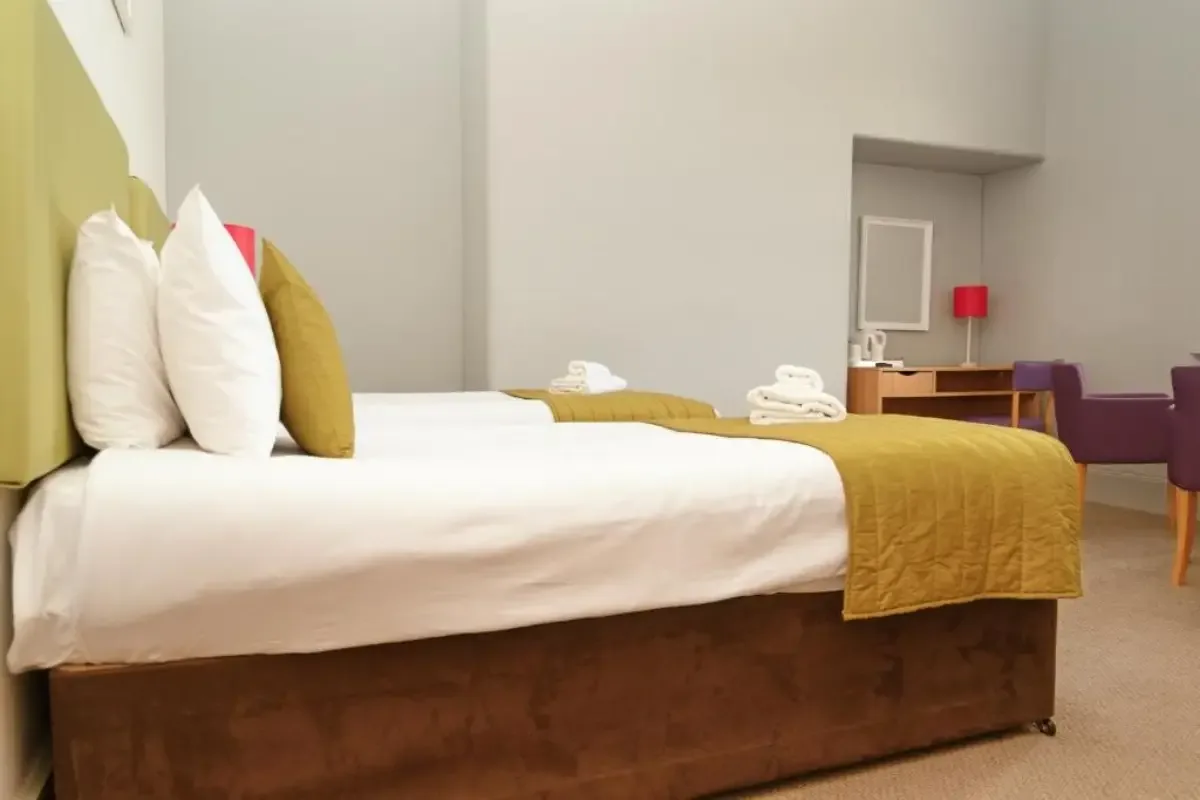 Twin Room at The Portpatrick Hotel