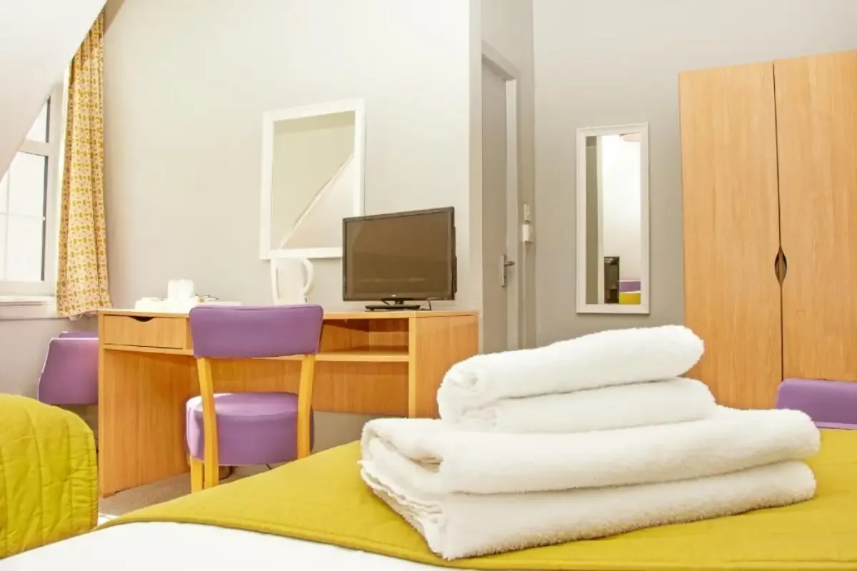 Twin Room at The Portpatrick Hotel