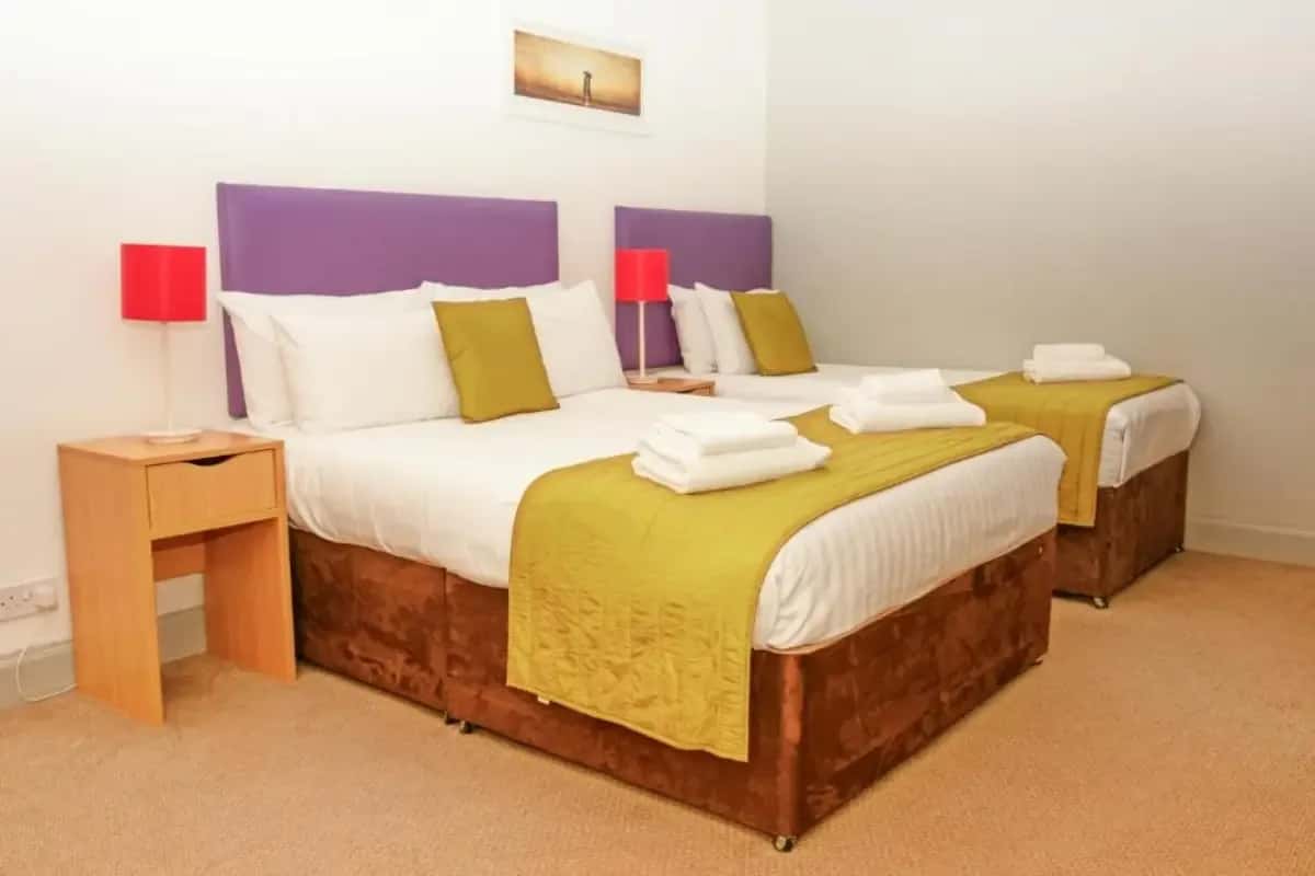 Twin Room at The Portpatrick Hotel