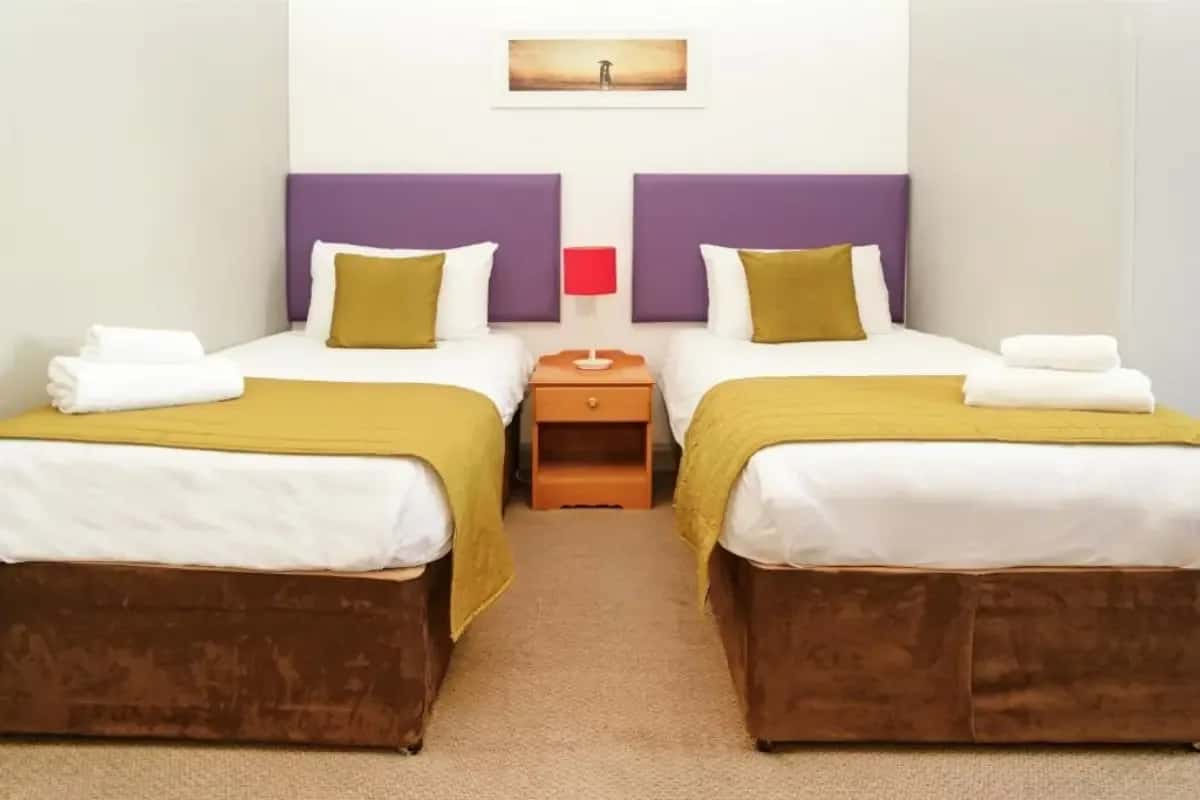 Twin Room at The Portpatrick Hotel