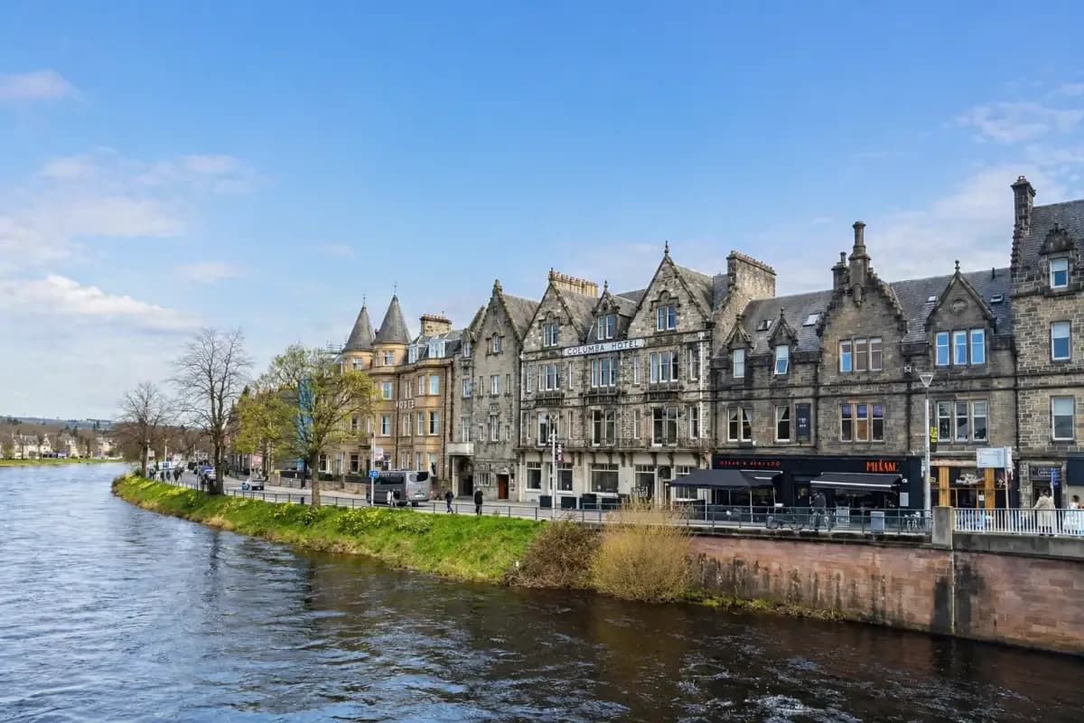 Exterior of Columba Hotel Inverness
