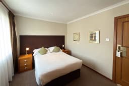 Cozy Double Room with King sized bed at The Angus Hotel Blairgowrie