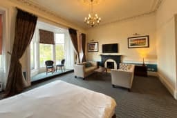 Ness Suite Room with King sized bad