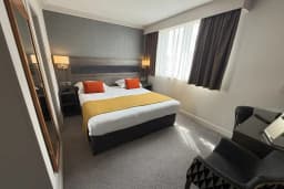 Standard Double Room with double bed at The Angus Hotel Blairgowrie