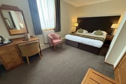 Standard Double Room with double bed at The Angus Hotel Blairgowrie