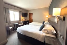 Standard Twin Room with two single beds at The Angus Hotel Blairgowrie