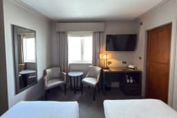 Standard Twin Room with two single beds at The Angus Hotel Blairgowrie