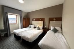 Triple Room with three Single beds in Inverness