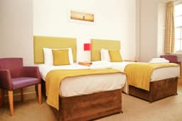 Twin Room at The Portpatrick Hotel