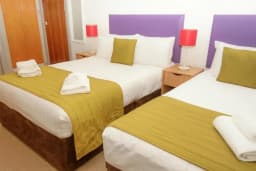 Twin Room at The Portpatrick Hotel