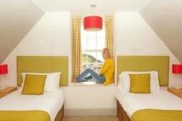 Twin Room at The Portpatrick Hotel