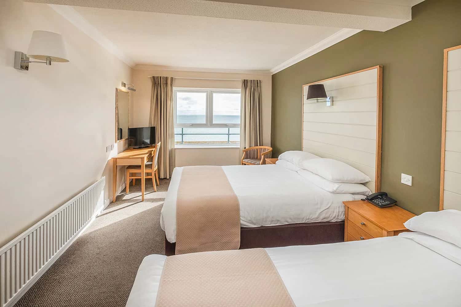 Triple Room Partial Sea View Trouville Hotel