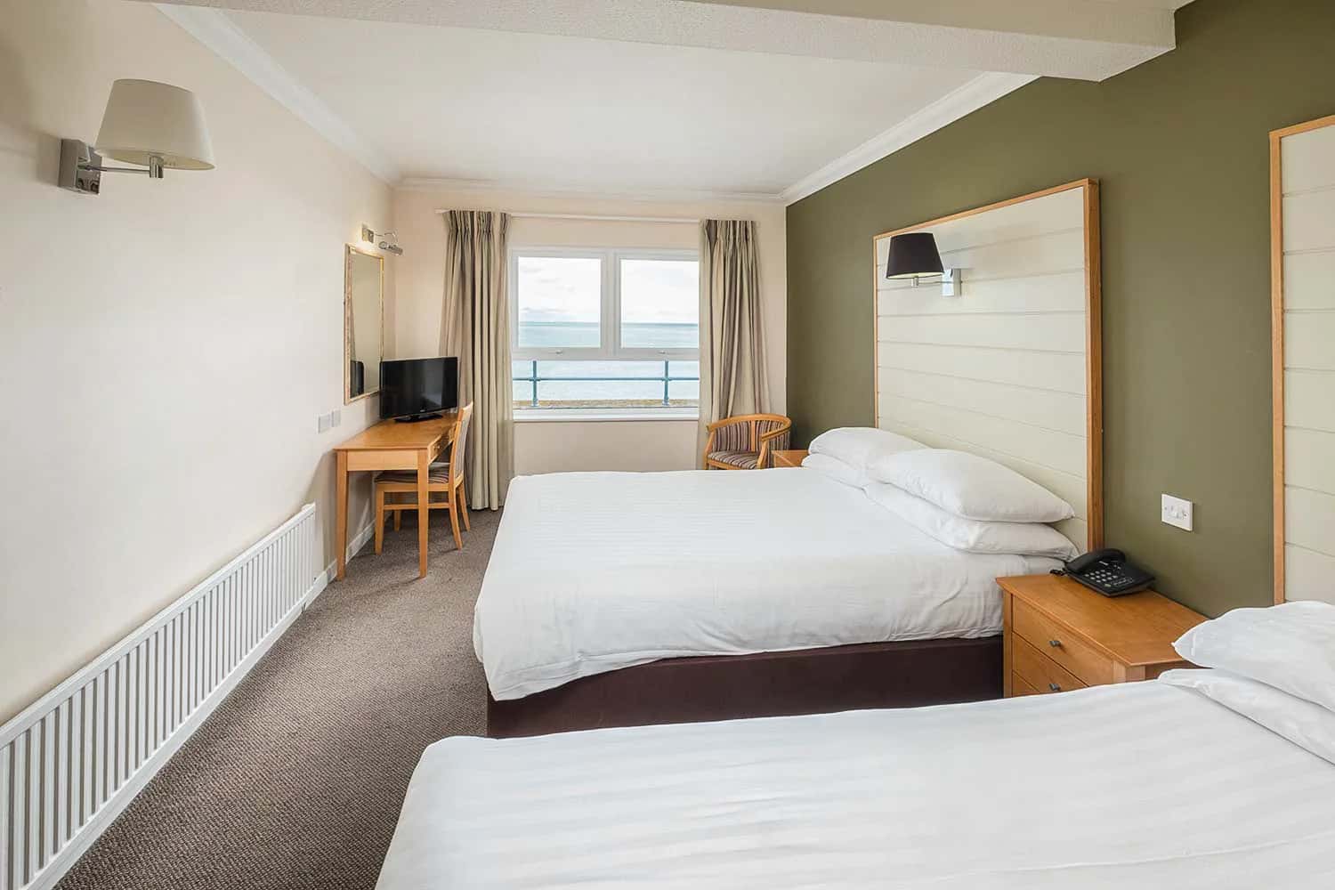Triple Room with Sea View Trouville Hotel